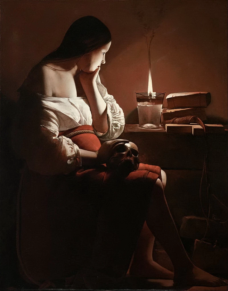 Maddalena della luce notturna - Los Angeles County Museum of Art